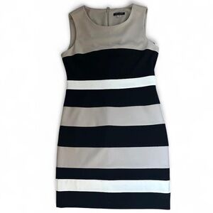 Tommy Hilfiger striped colorblock dress size 12
